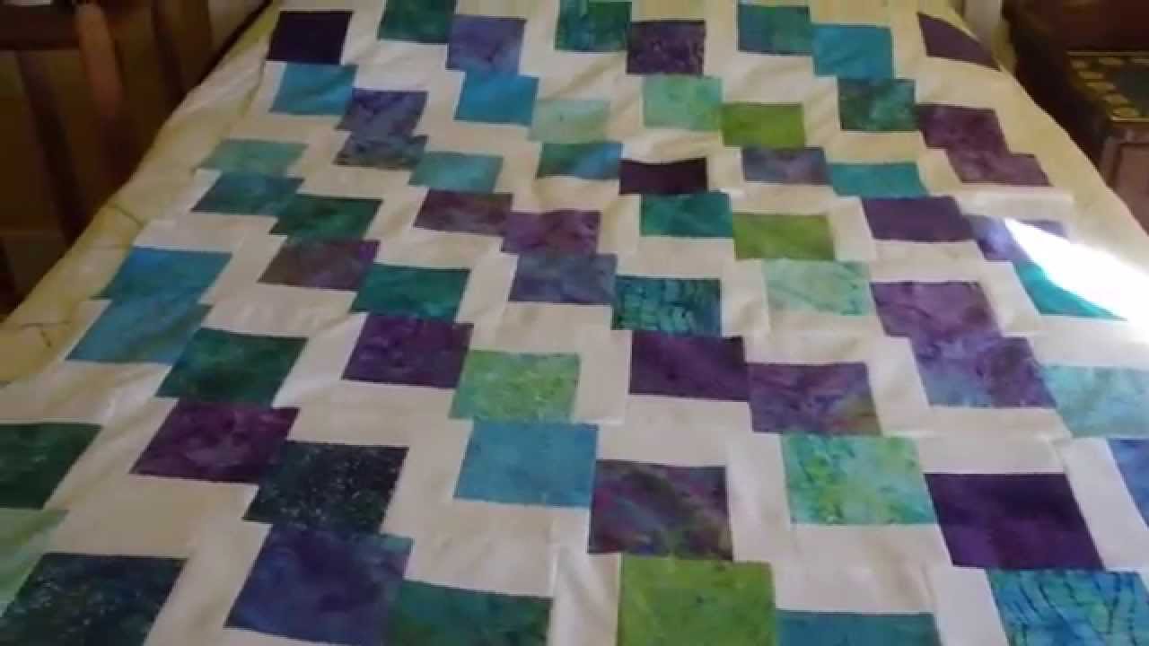 falling charm quilt