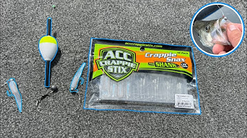 CRAPPIE Fishing With JIG & BOBBER‼️ DOUBLE JIG RIG FOR CRAPPIE‼️