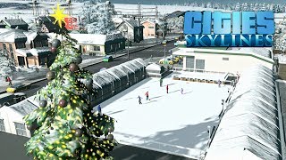 Cities Skylines - Первый снег! #2