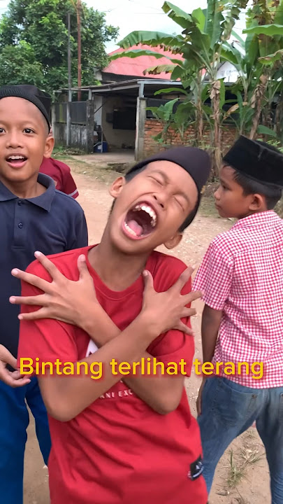 Bintang terlihat terang #lucu #nyanyiananak #laguanak #nyanyian
