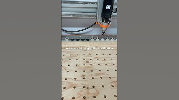 Recalibrating CNC bit lengths! #cnc #woodworking #diy #technology #education