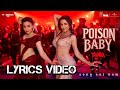 Poison Baby Lyrics Video Thamma Malaika A Ayushmann K Rashmika M Sachin Jigar Jasmine S