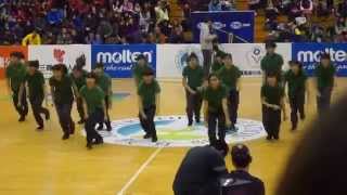 20150209 HBL高中籃球賽 北一v.s.南湖 北一街舞12中場表演