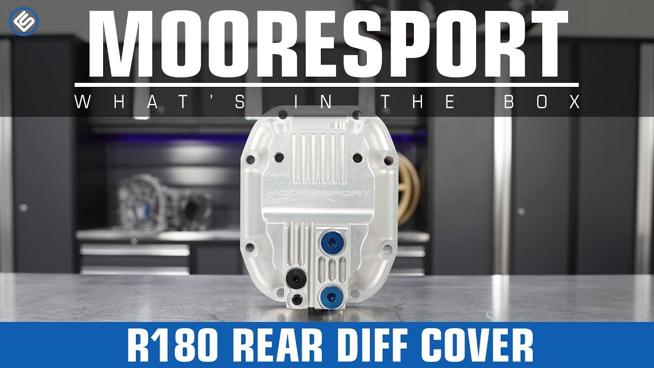 MooreSport Rear Diff Cover - Subaru STI 2004+ R180 - YouTube