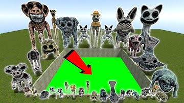 DESTROY ZOONOMALY MONSTER FAMILY & FORGOTTEN SMILING CRITTERS in CITY TOXIC - Garry