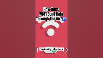 How Does Wi-Fi Send Data Through the Air?🛜#howdoesitwork  #facts #sciencefacts #wifi