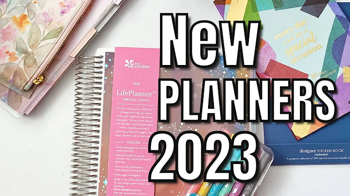 NEW 2023 ERIN CONDREN LIFEPLANNERS AT BARNS AND NO...