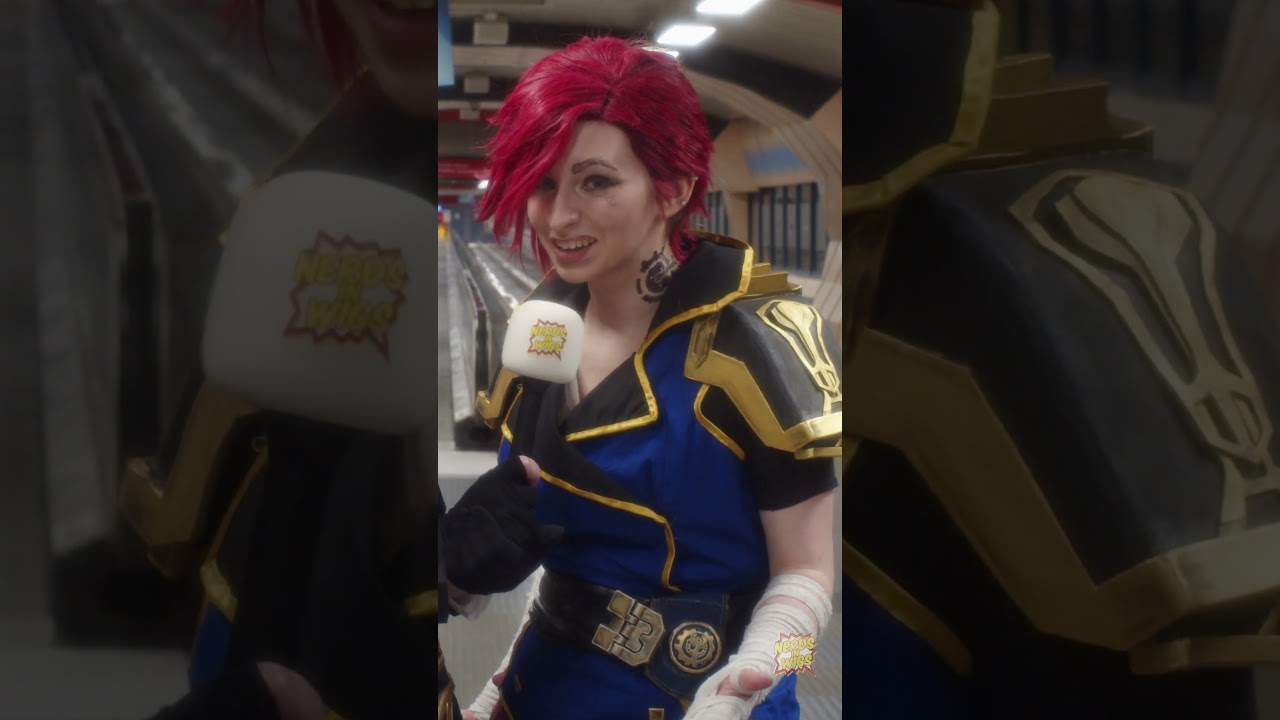 How much did your cosplay cost? Arcane Cait and Vi #shorts #cosplay