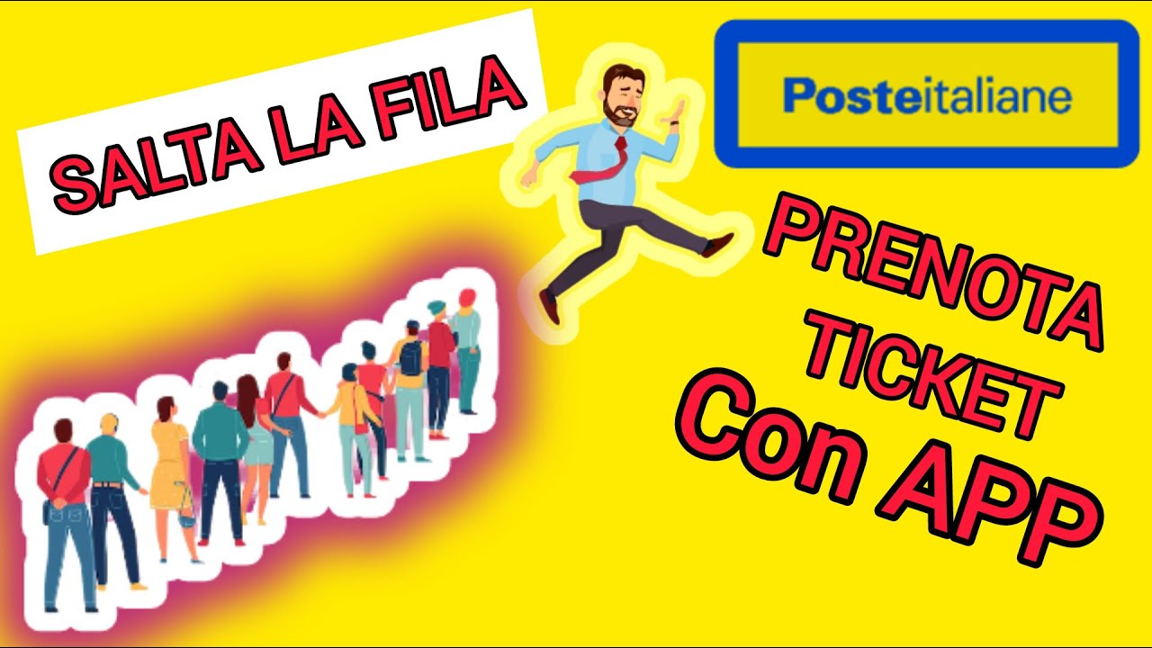 Prenota Ticket Poste Italiane Appointment Poste Italiane Using App Youtube