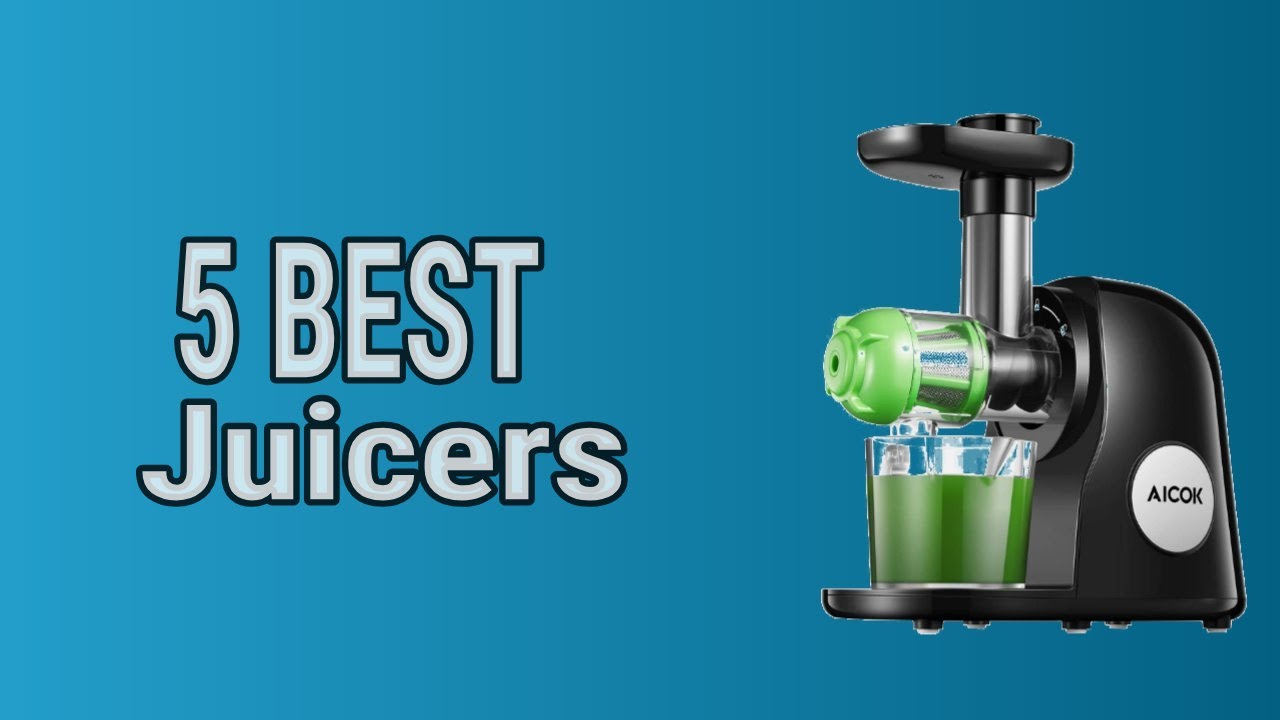 5 Best Juicers 2021 YouTube