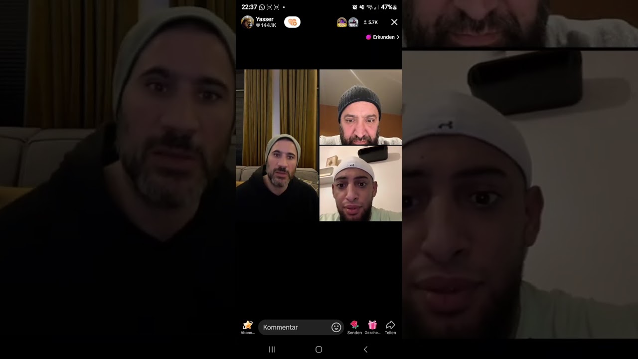 ‼️HAMID LiMO STATEMENT auf beiden Seiten Live‼️ YASSER ABOU CHAKER❌️ vs PAPAKRALLE ❌️