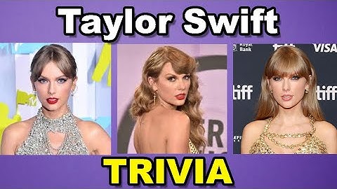 Are You A True Swiftie? | Check Your Knowledge Quiz | 20 Taylor Swift Trivia