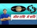 मीन राशि में शनि के परिणाम (Saturn in Pisces) | ज्योतिष (Vedic Astrology) | Hindi (हिंदी)