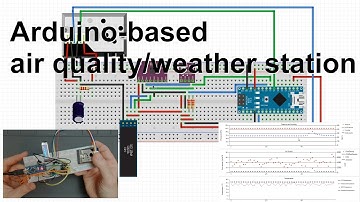 Arduino-based air quality monitor - new version