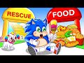 GROWING UP as RAINBOW FRIENDS - Sonic Junior Love Mommy Amy Rose - Sonic the Hedgehog 2 Animation
