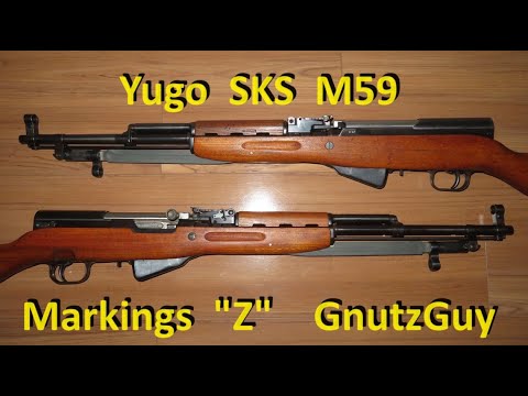 Pretty rare Yugo SKS PAP M59 refurbished marking 