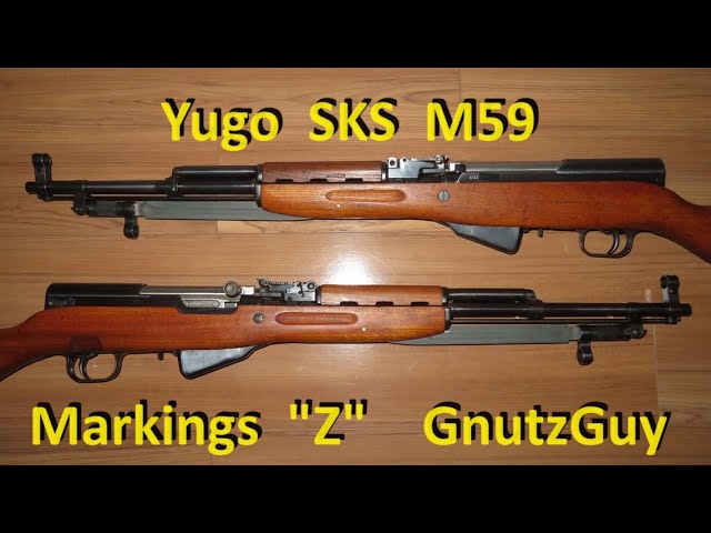Pretty rare Yugo SKS PAP M59 refurbished marking 