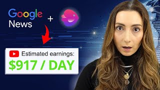 Make $917 / Day with Google News and AI posting Faceless Videos (Beginner friendly)