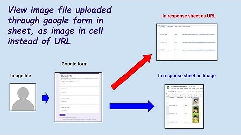 View image file in cell itself instead of url, which is uploaded through google form