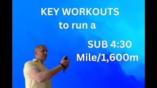 KEY Workouts to run a SUB 4:30 Mile/1,600m