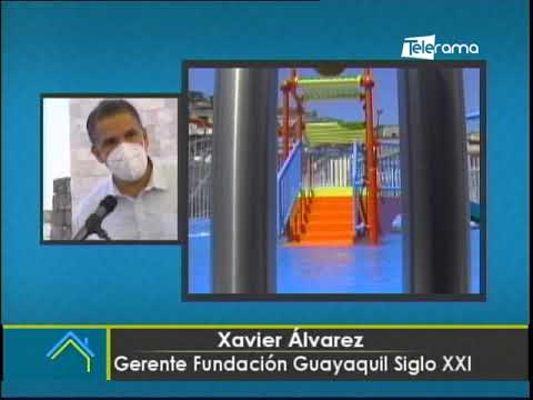 En Guayaquil inauguran porque acuático en Cdla. Martha de Roldós