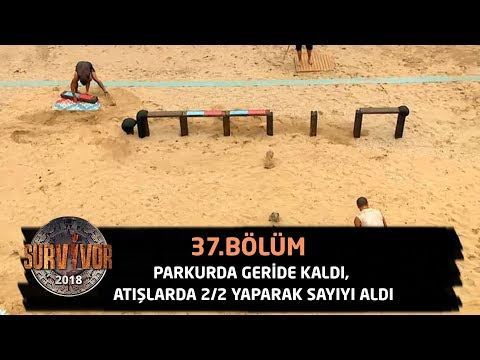 Turabi geride kaldı ama atışlarda şov yaptı!| 37.Bölüm | Survivor 2018