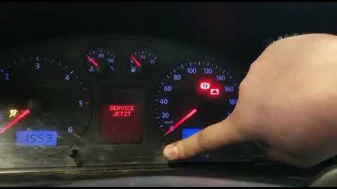 Service reset volkswagen transporter T5