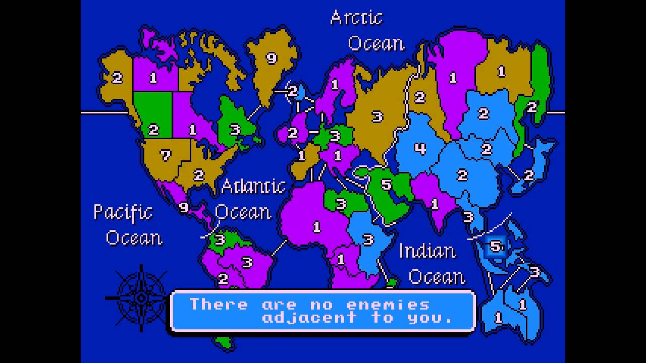 Risk (Sega Genesis) Gameplay YouTube
