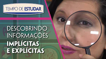 O que é localizar informações explícitas em um texto?