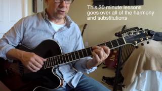 Round Midnight - Barry Greene Video Lesson Preview chords