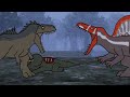Giganotosaurus Vs Spinosaurus Jurassic World Animation