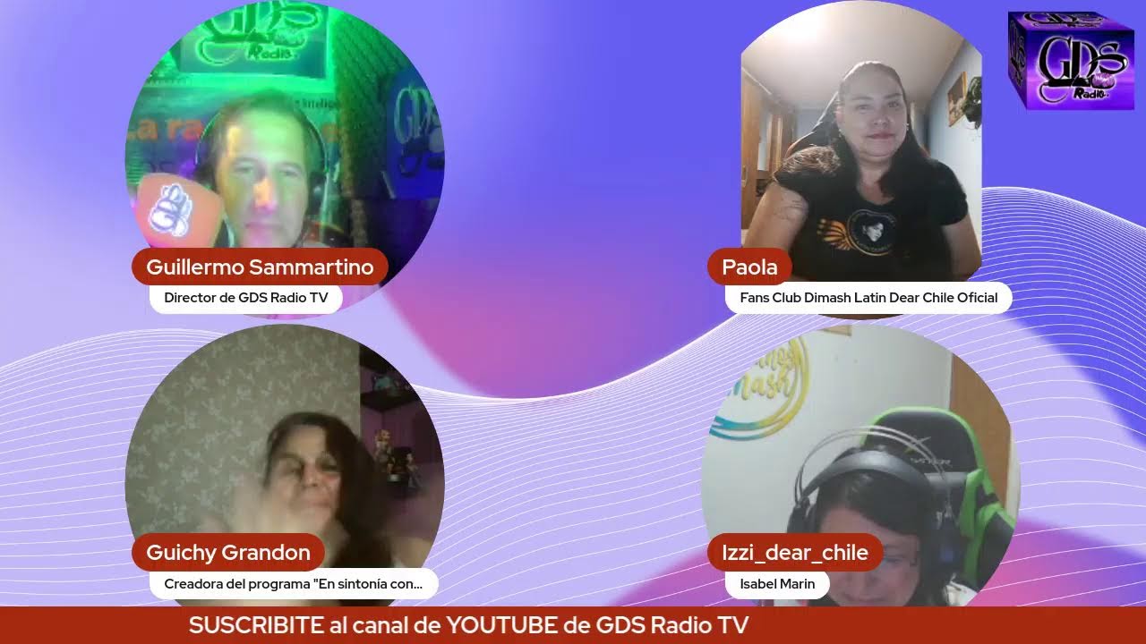 En Sintonía con Dimash EN VIVO por GDS Radio TV
