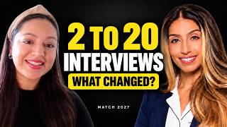 I Went From 2 to 20 Residency Interviews, Here’s What Changed Match 2027 I Went From 2 to 20 Residency Interviews, Here’s What Changed Match 2027