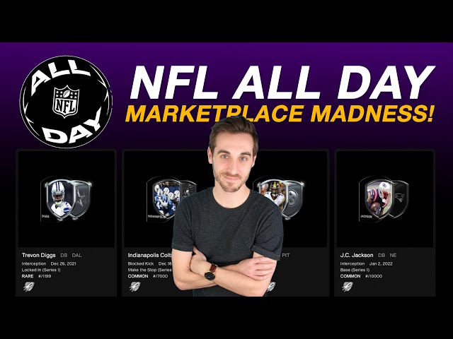 NFL ALL DAY MARKETPLACE IS LIVE!!! (we thought) 