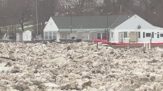 Concerns for ice jams in Northeast Ohio amid warmer temps