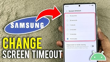 How to Change Screen Timeout Samsung S25