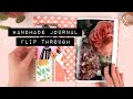 Handmade Journal Flip Through & Starting My New Journal