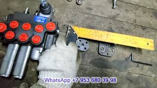 видео: Снова самодельный джойстик на гидрораспределитель Р40. Новая версия. Все размеры. картинка: Снова самодельный джойстик на гидрораспределитель Р40. Новая версия. Все размеры.