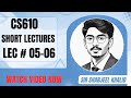 CS610 Computer Networks Lecture # 5-6 | Short Lectures 2026 | Virtual University | BY SIR SHARJEEL