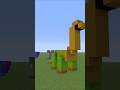 build a dinosaur in minecraft