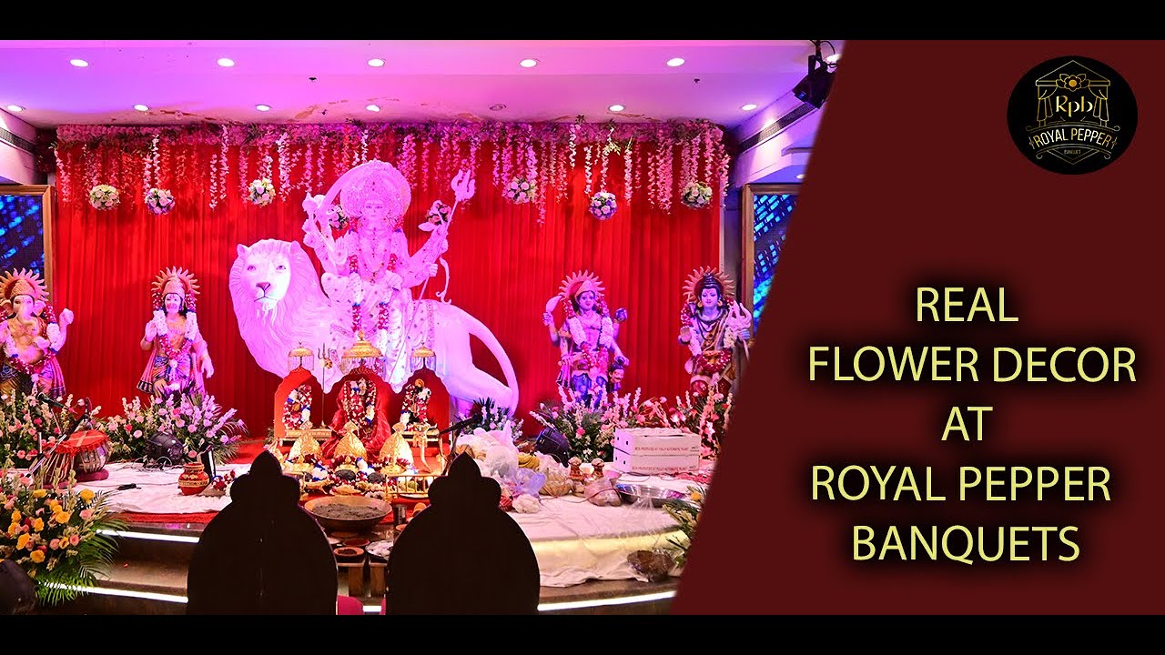 Mata Ki Chowki Decoration Jagran Decoration Real Flower Decor