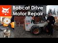 Bobcat  Skid Steer Drive Motor Repair.  Weak drive motor low power.