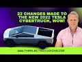 22 changes made to the NEW 2022 Tesla Cybertruck, WOW!