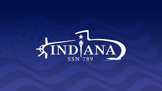 Indiana (SSN 789) Christening