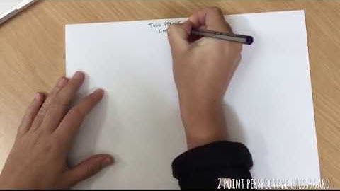 2 point perspective chessboard tutorial