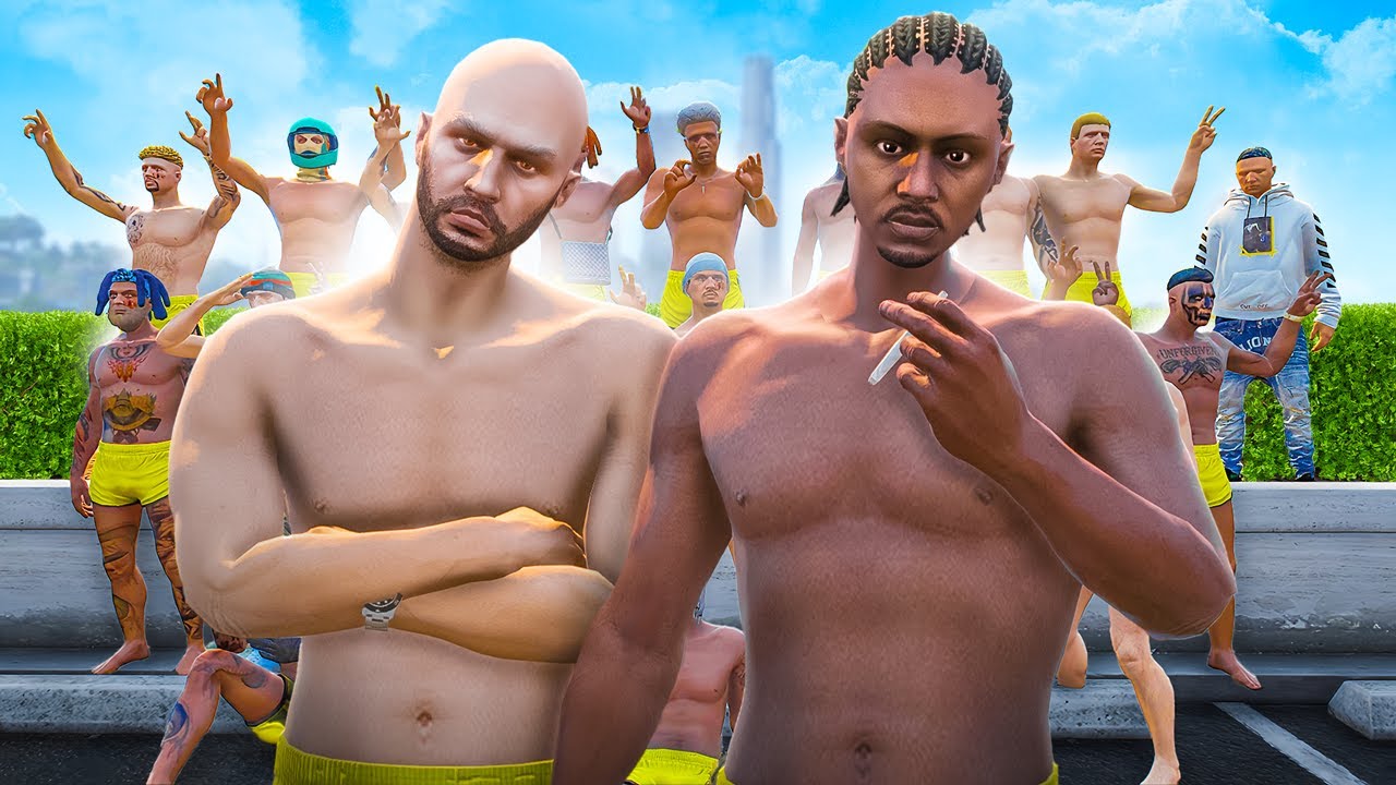 Badr Hari & Shurandy Doen Overval Met 21 Man..🤣 (GTA RP)