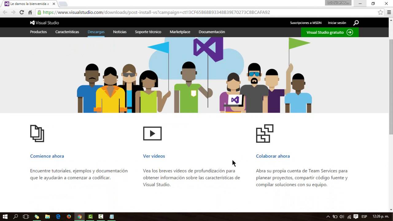 Instalar Visual Studio 2015 Profesional - YouTube