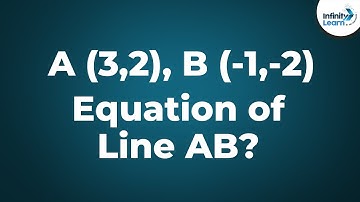 Find Equation of a Line (Given the coordinates) | (GMAT/GRE/CAT/Bank PO/SSC CGL) | Don