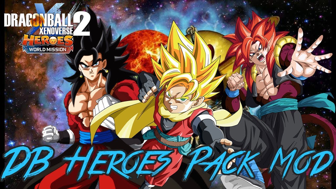 Super Dragon Ball Heroes Modpack Review Xenoverse 2 Mods