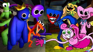 Rainbow Friends VS Poppy Playtime 🎶 (FNF Friends To Your End but Poppy  Playtime Characters Sing It) 